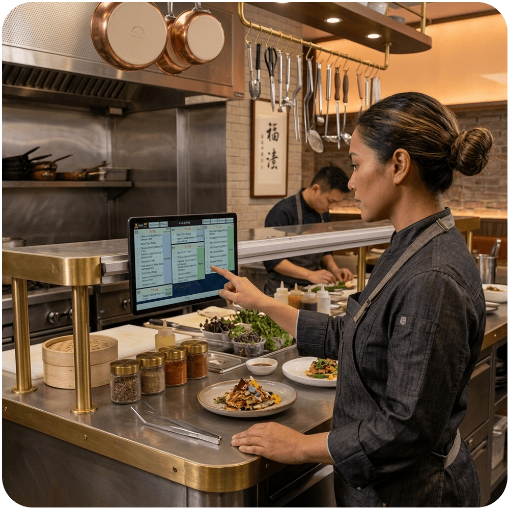 Kitchen Display Setups